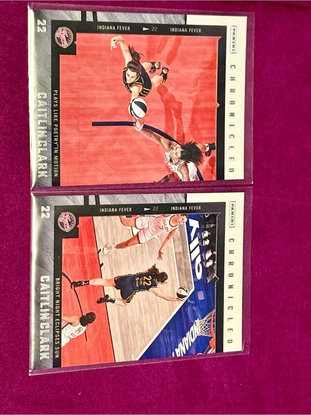 Caitlin Clark Basketball Cards Panini Chronicled